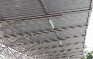 installing Trefaes metal roofing